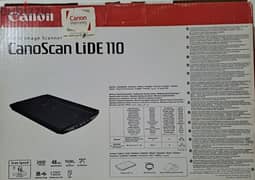 Canoscan lide 110 scanner, never used, still in box
