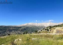 611 Sqm | Land For Sale In Mtein - Zaarour | Panoramic Mountain View