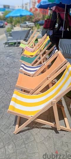كرسي بحر خشب   wood chair