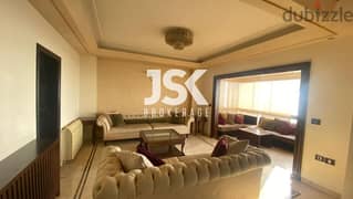 L15470-Furnished Apartment for Rent In Mazraat Yachouh