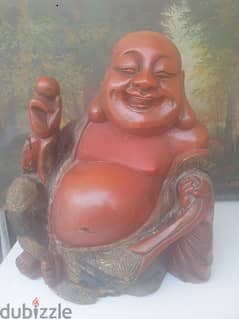 huge antique bouddha,hand made,more then 100 years old from wood