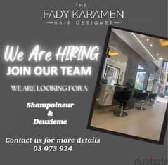 jobs in salon fady karamen hair designer jal el dib