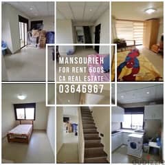 deluxe apartment for rent in Mansourieh