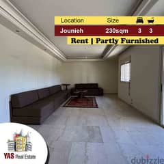 Jounieh 230m2 | New | Rent | Partly Furnished | Calm Street | EH |