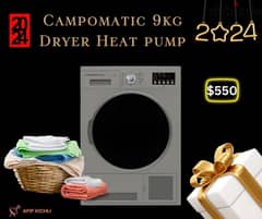 Campomatic Dryer 10kgs Heat Pump كفالة شركة