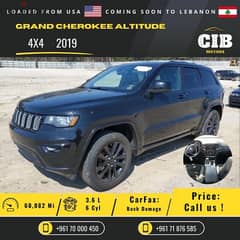 Jeep Grand Cherokee Laredo altitude v6 4x4 2018 bala jomrok