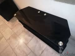 Tampered glass TV Stand Station in mint condition