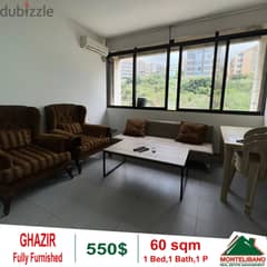 Apartment for rent in Ghazir!!