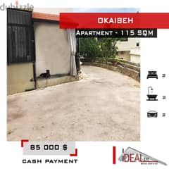 Furnished Apartment for sale in Okaibeh 115 sqm ref#JH17338