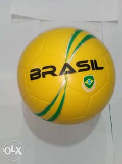 PU Foam Rubber Ball for kids Brasil brazil flag football worldcuP