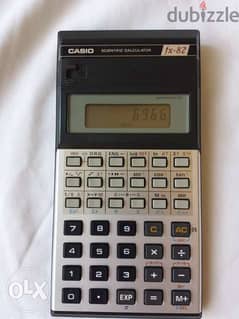 Vintage Casio FX-82 - Not Negotiable
