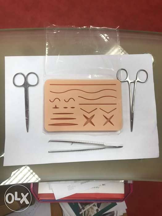 suture set مجموعة لتعليم خياطة الجروح 1