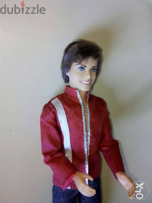 TROY- HIGH SCHOOL MUSICAL Singer Disney 2008 weared doll=18$ 1