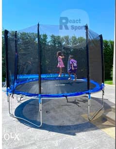 trampoline 12 feet with safety