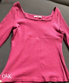 clothing for women, top, rose color