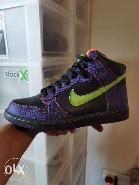 Nike Dunk High Day of the Dead 2009 super rare 0