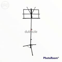 High quality black  music note stand