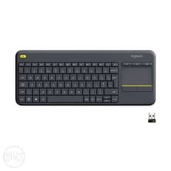 Logi K400 Plus Wireless Touch TV Keyboard with Easy Media Control