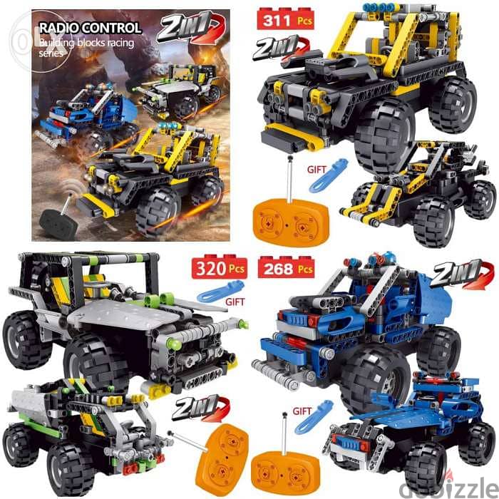 Lego 2in1 Rc car 3