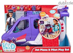 Kid Connection Jet Plane & Pilot Play Set, 54 Pieces