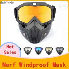 Windproof goggle mask