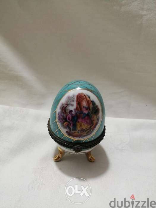 Imperial Limoges egg trinket box 1