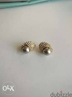 Strass pearl earrings - Not Negotiable
