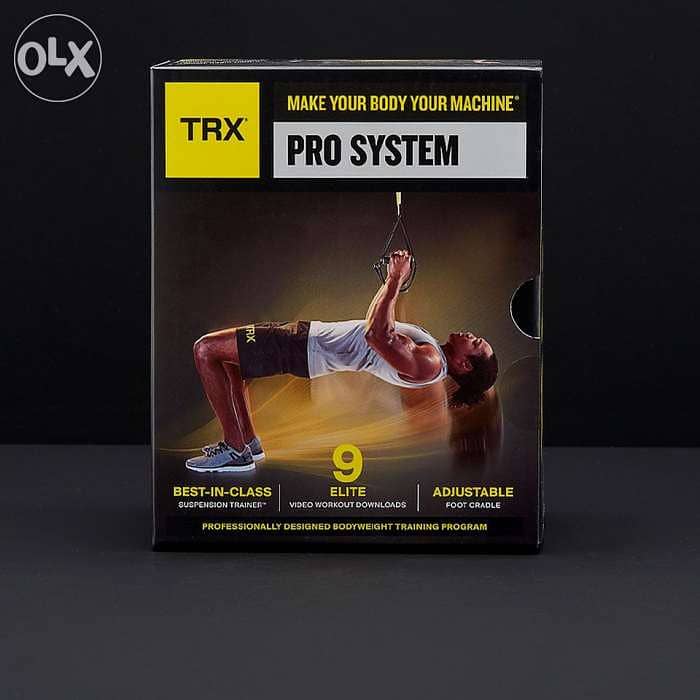 TRX Suspension Trainer - Elite Pro System 9 With CD Training 0