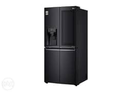 LG براد ٣٣ قدم refrigerator Black matte 30 ft 4 doors