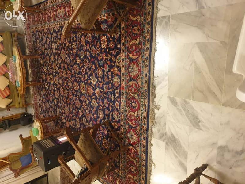 Persian antique carpet with signature Sekhavaty 4