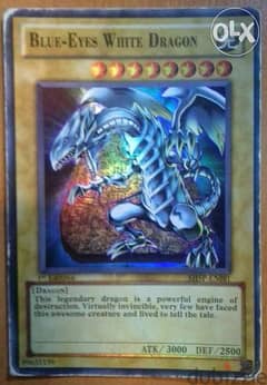 Blue-Eyes White Dragon yugioh card very very rare card great condition