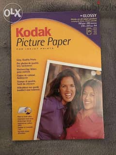 Kodak Picture Paper for Inkjet Prints Glossyورق صور لطابعات الحبر لامع