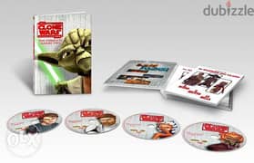 star wars clone wars season 2 original 4 dvds