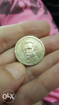 USA president Washington Jefferson Taylor. . . etcOne Dollar Coin