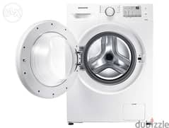 Samsung Washing Machine 7kg WW70J3283KW1FH غسالة سامسونغ ابيض 7 كيلو