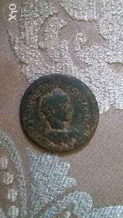 Roman Ancient Bronze Coin Emperor Phillip El Arab from year 249 A. D.