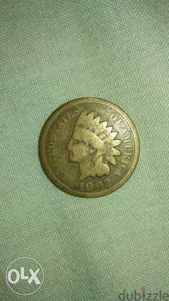 Indian Head USA Cent year 1902