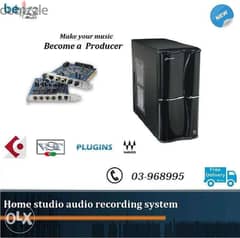 Home Studio system, Recording Home studio package. PC windows