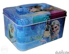 Brand New Cuboid Money Box - Frozen