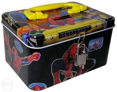 Brand New Cuboid Money Box - SpiderMan