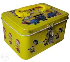 Brand New Cuboid Money Box - Despicable Me