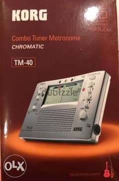 Korg TM-40 tuner metronome