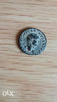 Roman Ancient Bronze Coin for Emperor Vespasian year 79 A. D