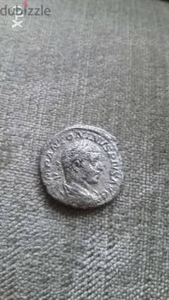First Black African Roman Emperor Caracalla Silver Coin year 198AD