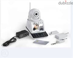 Camera Wireless P2P with PTZ , Alarm and video call two way