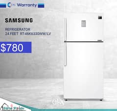 SAMSUNG Refregirators 2Doors 24CF White براد سامسونغ ابيض