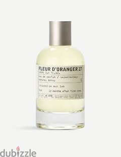 Fleur D'Oranger 27 Le Labo