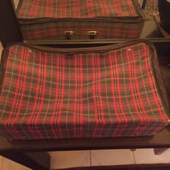Vintage Checkered Bag