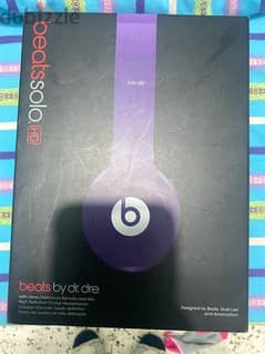 New Beats by Dr Dre Solo HD In Box