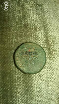 Jesus Christ Era King Herod Antipas Bronze Judea Coin year 30 AD
